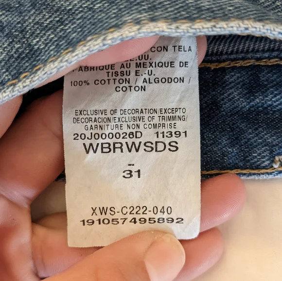 Wrangler Reworked Shorts - Picture 3 of 6